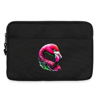 Flamingo - Laptop bag 13" - black - Front