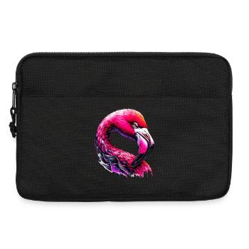 Flamingo - Laptoptasche 13" - Schwarz - Vorne