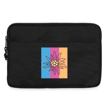 Edelweiss. - Laptop bag 13" - black - Front