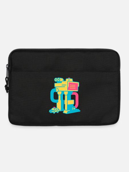 Pop Art Toy Set - Laptop bag 13" - black