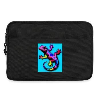 Gecko - Laptoptasche 13" - Schwarz - Vorne