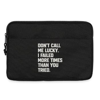 Humorous quote for confidant - Laptop bag 13" - black - Front