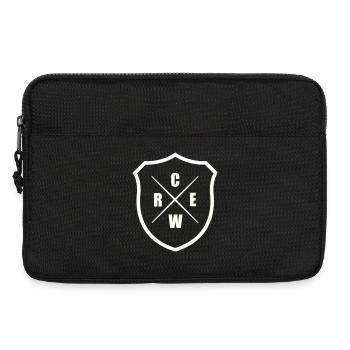 crew_wappen- - Laptop bag 13" - black - Front