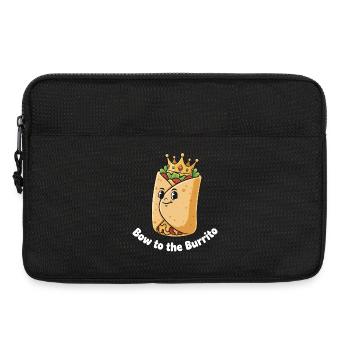 King Burrito Crown - Laptop bag 13" - black - Front