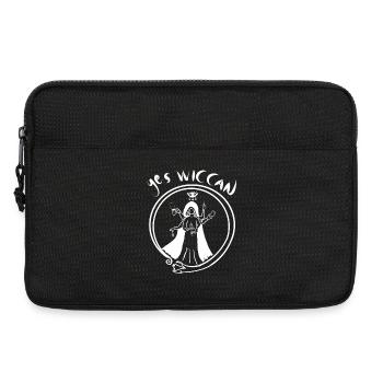 Ja Wicca - Laptoptasche 13" - Schwarz - Vorne