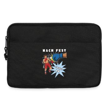Nach Fest kommt ab (Handwerkerspruch) - Laptoptasche 13" - Schwarz - Vorne
