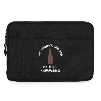 I've had enough, I'm going to put the BEER COLD men - Laptop bag 13" - black - Front