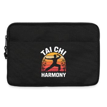 Tai Chi Harmony – Sunset & Balance - Laptop bag 13" - black - Front