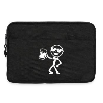 Groom Stick Figure Jga - Laptop bag 13" - black - Front