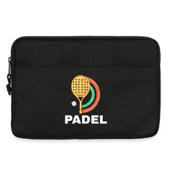 Je peux pas j ai padel - Sacoche pour ordinateur portable 13 pouces - noir - Devant