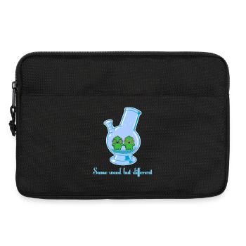 Same weed but different - Laptop bag 13" - black - Front