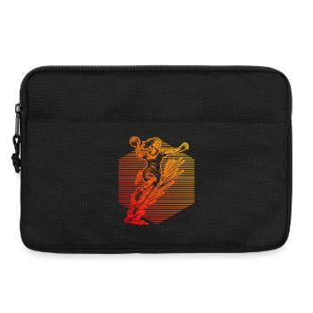Conception compacte de handball pour le handball féminin - Sacoche pour ordinateur portable 13 pouces - noir - Devant