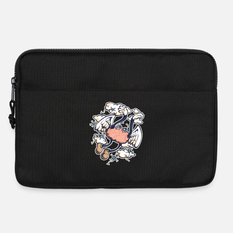 Ecstatic brain - Laptop bag 13" - black