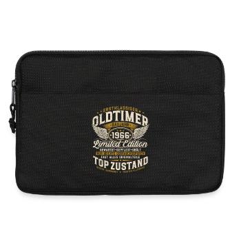 60. Geburtstag 1966 Oldtimer Geschenk Retro  - Laptoptasche 13" - Schwarz - Vorne