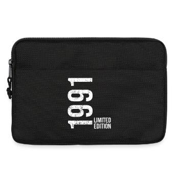 1991 Birthday Decoration 35s 35th Birthday - Laptop bag 13" - black - Front