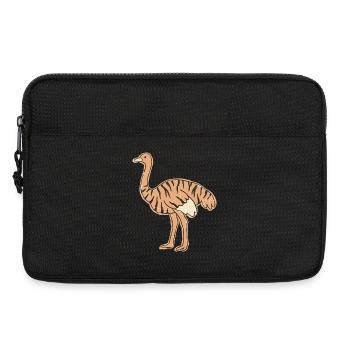Austria Range Cartoon-Streifen getigert - Laptoptasche 13" - Schwarz - Vorne