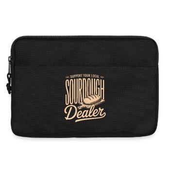 Lokaler Sauerteighändler-Tee - Laptoptasche 13" - Schwarz - Vorne