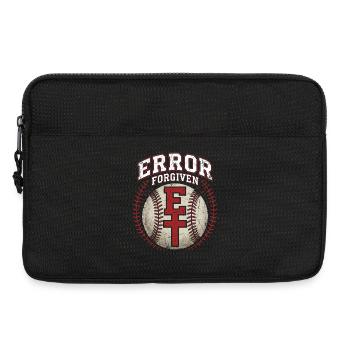 Erreur pardonnée Baseball chrétien Foi Jésus - Sacoche pour ordinateur portable 13 pouces - noir - Devant