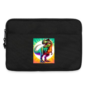 dinosaur - Laptop bag 13" - black - Front