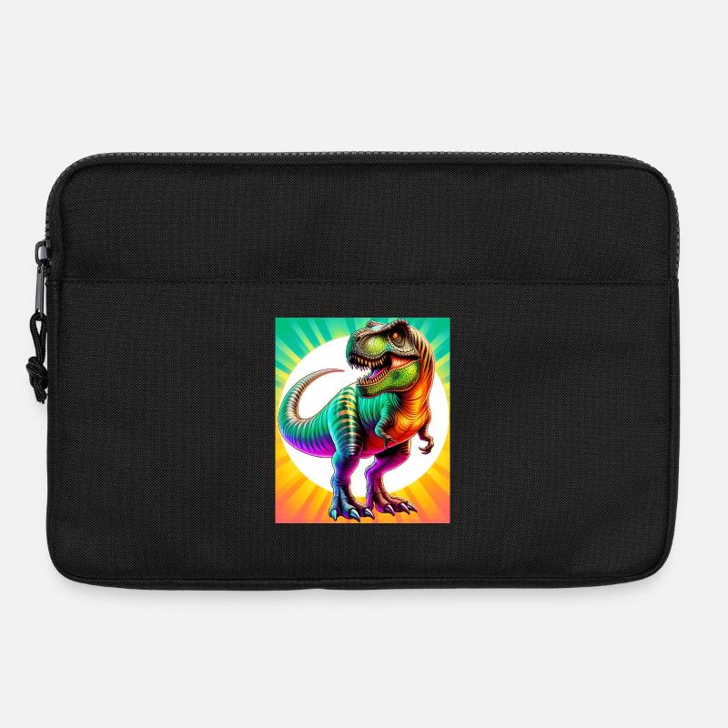 Dinosaurier - Laptoptasche 13" - Schwarz