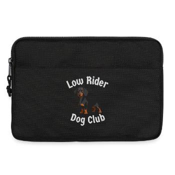 Club teckel - Sacoche pour ordinateur portable 13 pouces - noir - Devant