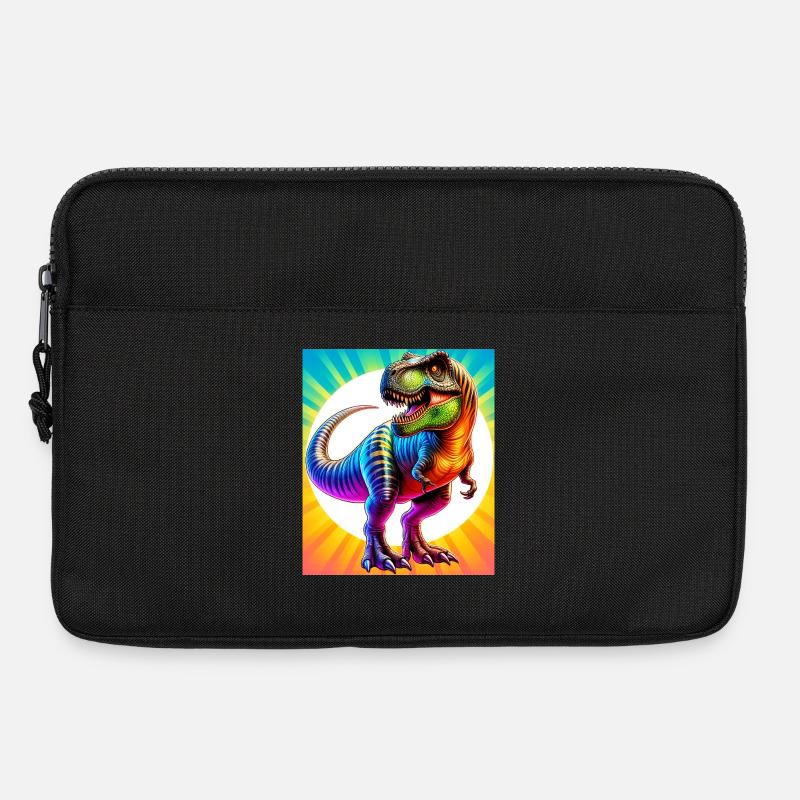 Dinosaurier - Laptoptasche 13" - Schwarz