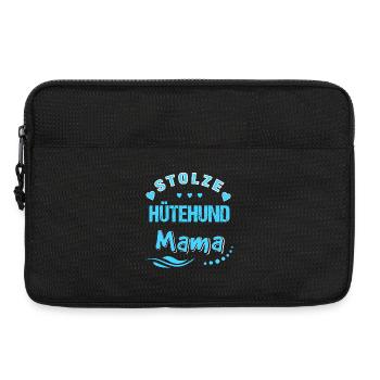 Stolze Hündin Mama T-Shirt - Laptoptasche 13" - Schwarz - Vorne