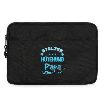 Stolzer Hütehund Papa - Laptoptasche 13" - Schwarz - Vorne