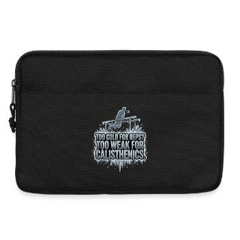 Calisthenics Eis - Laptop bag 13" - black - Front