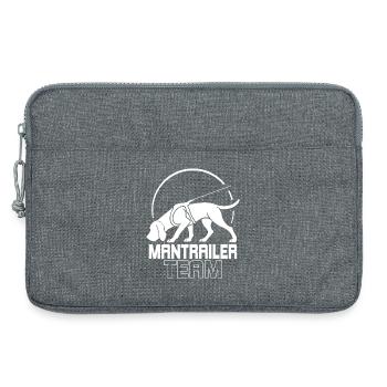 Équipe Bloodhound Mantrailer Dog Sport Wilsigns - Sacoche pour ordinateur portable 13 pouces - gris chiné - Devant