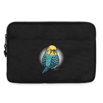 Wellensittich Wellensittichbesitzer Wellensittiche - Laptoptasche 13" - Schwarz - Vorne