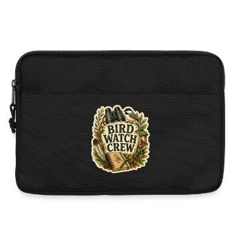 BIRD WATCH CREW Clouds - Laptop bag 13" - black - Front