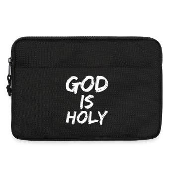 god is holy - Laptop bag 13" - black - Front