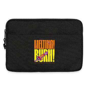 MELTING! Wall Of Fire - Laptop bag 13" - black - Front