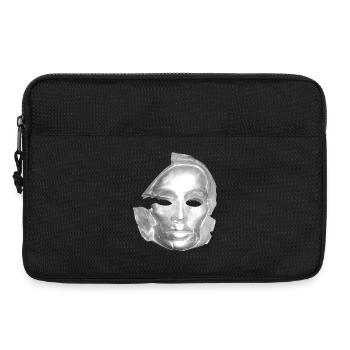 Gesicht face Maske alt Schönheit mystisch Illusion - Laptoptasche 13" - Schwarz - Vorne