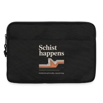Schiste se produit par onde métamorphique - Sacoche pour ordinateur portable 13 pouces - noir - Devant