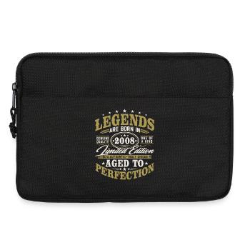 2008 Vintage Vintage Birthday Gift Retro - Laptop bag 13" - black - Front