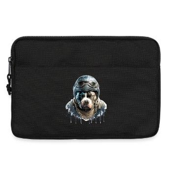 Biker Molossus 2 - 066c - Laptoptasche 13" - Schwarz - Vorne