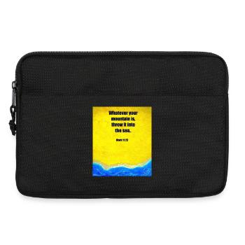 Finde Jesus von Eunice Ahiale - Sacoche pour ordinateur portable 13 pouces - noir - Devant