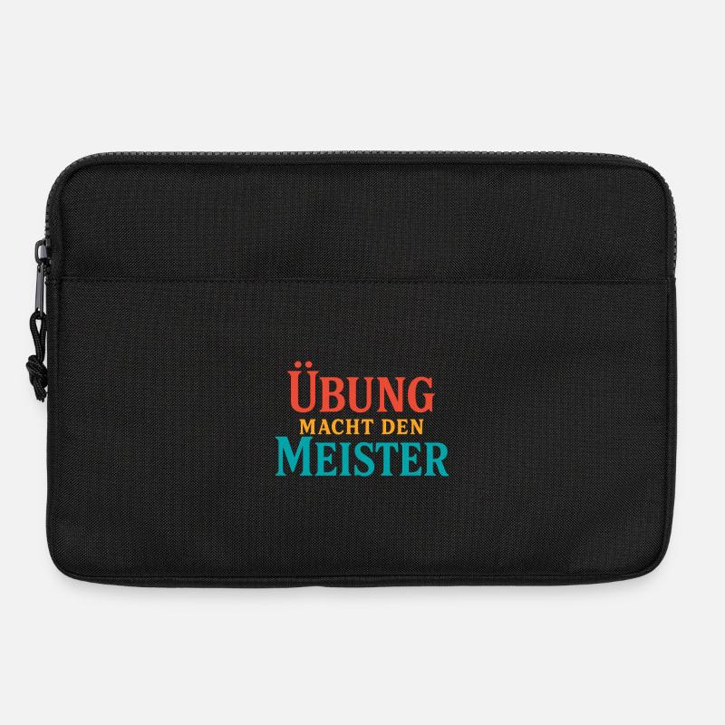 Practice forging the Master - Laptop bag 13" - black
