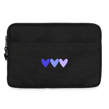 COUPLE. JUST MARRIED. Bachelorette party. VALENTINE'S DAY. LOVE. - Laptop bag 13" - black - Front