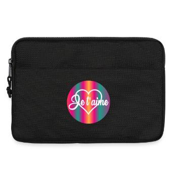 MOTHER'S DAY. HAPPY MOTHER'S DAY. MOM - Laptop bag 13" - black - Front