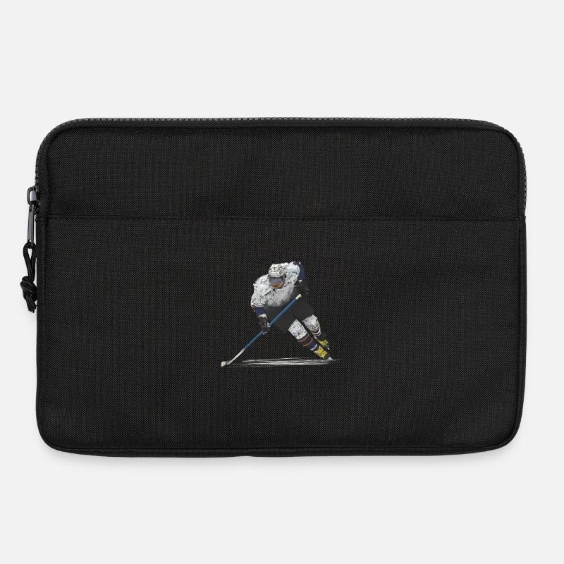 Eishockey - Laptoptasche 13" - Schwarz