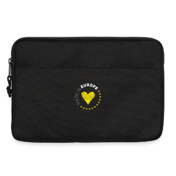 made in Europe love UE europe pas de star euro brexit - Sacoche pour ordinateur portable 13 pouces - noir - Devant