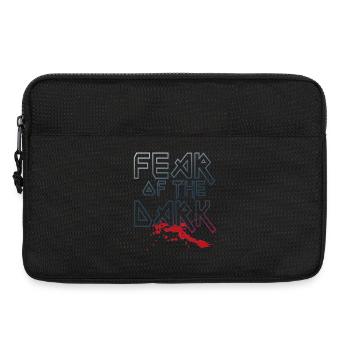 Fear Of The Dark - Laptop bag 13" - black - Front