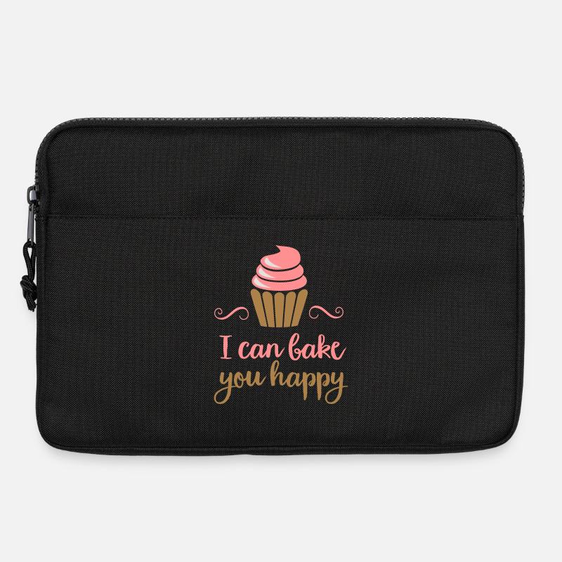 backen - Laptoptasche 13" - Schwarz