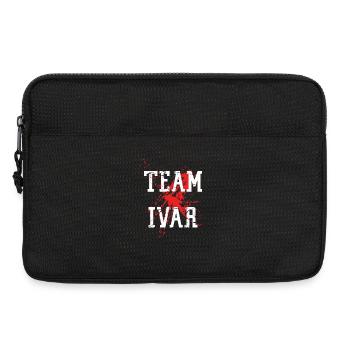 inverted team ivar - Laptop bag 13" - black - Front