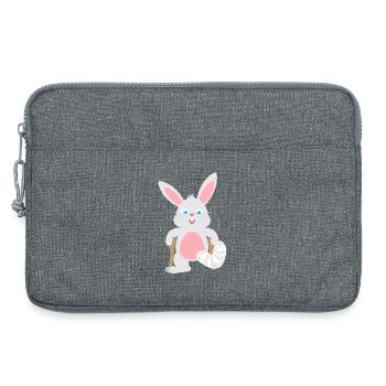 Chemise enfant Lapin à la jambe de gypse Animal Hare - Sacoche pour ordinateur portable 13 pouces - gris chiné - Devant