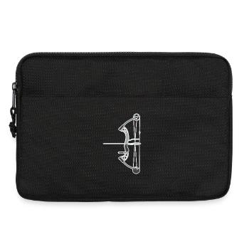 Bogenschießen Compoundbogen - Laptoptasche 13" - Schwarz - Vorne