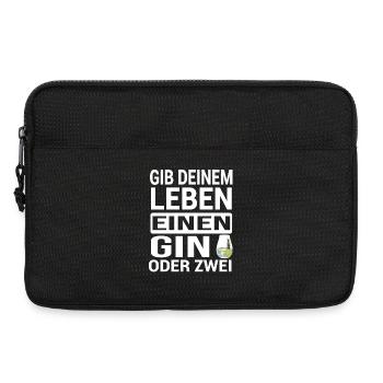 GIN - Sacoche pour ordinateur portable 13 pouces - noir - Devant